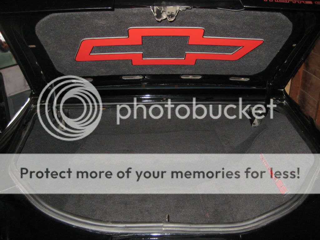 Custom Trunk Lid Panels / Vinyl graphics / etc. Monte Carlo Forum